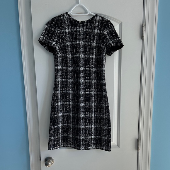 Calvin Klein Dresses & Skirts - Calvin Klein Black and White Tweed Mini Dress